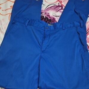 Nike Men's Blue Dri Fit Golf Performance Pants Size 36 X 34